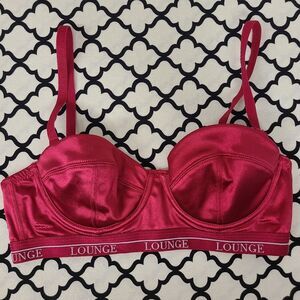 Lounge Underwear Balconette Bra Size 32C Red